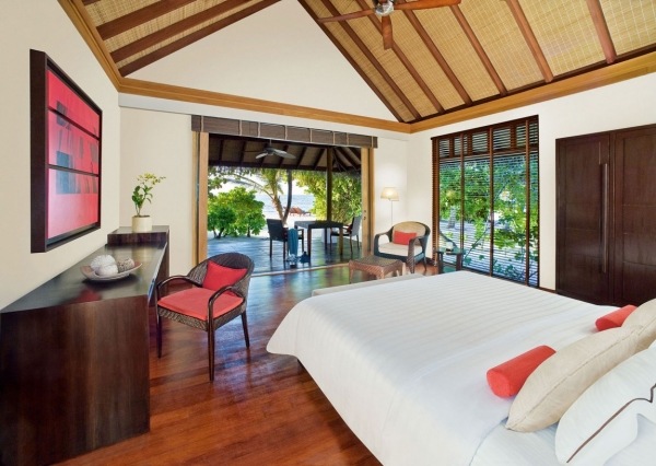 LUX Maldive case de vacanță podea din lemn design dormitor LUX Maldive case de vacanță podele din lemn masiv dormitoare