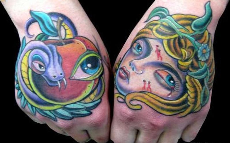 tetovaže Adam in Eve