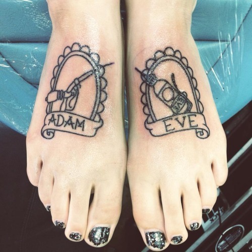 tetovaže Adam in Eve