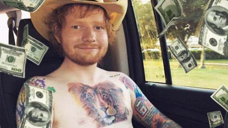 エドシーランライオンタトゥー