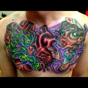 tatuaggio infermiera