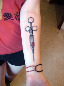 tatuaggio infermiera