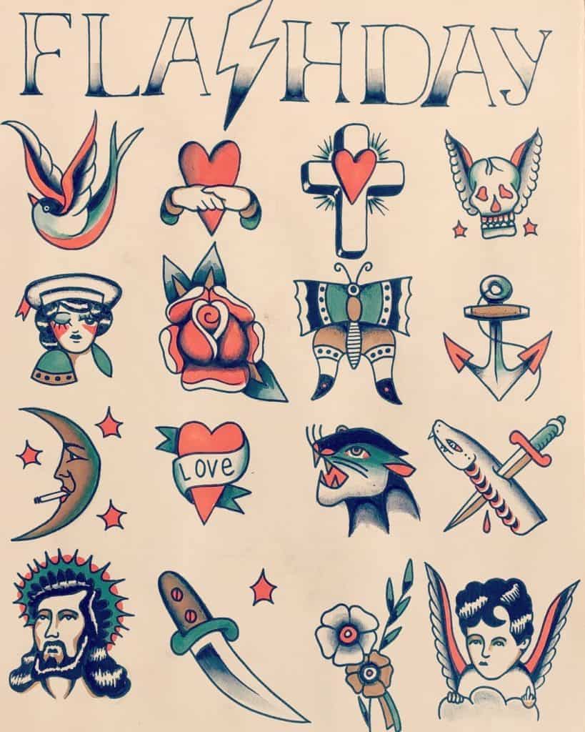 História da tatuagem tradicional americana