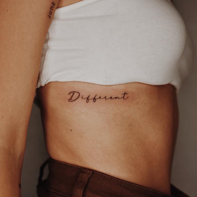 Napis tetovaže za dekleta 3