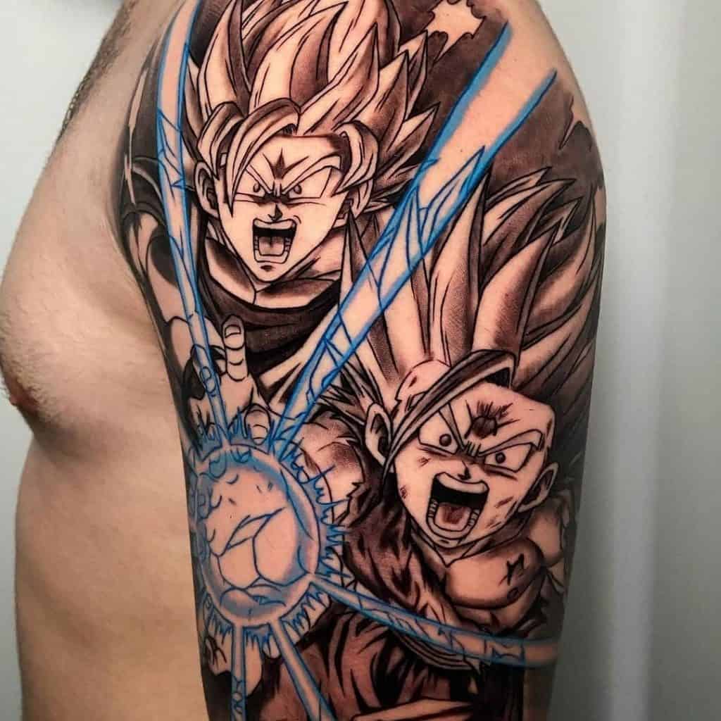 Dragon Ball Z Tattoo Arm 4
