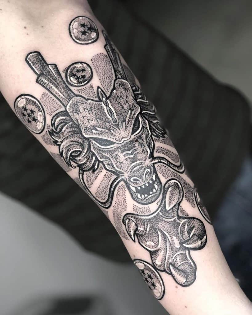 Shenron Dragon Ball Z Tattoo 1