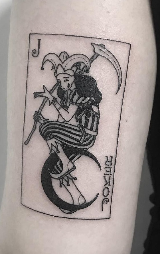 The Joker Tattoos: Significados, Artistas, Tatuagens & amp; Ideias