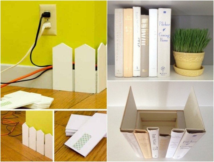 ascundeți în mod creativ cabluri urâte sau altceva idei-apartamente-auto-realizate-cabluri-ascundere-valoroase-ascundere-creativă