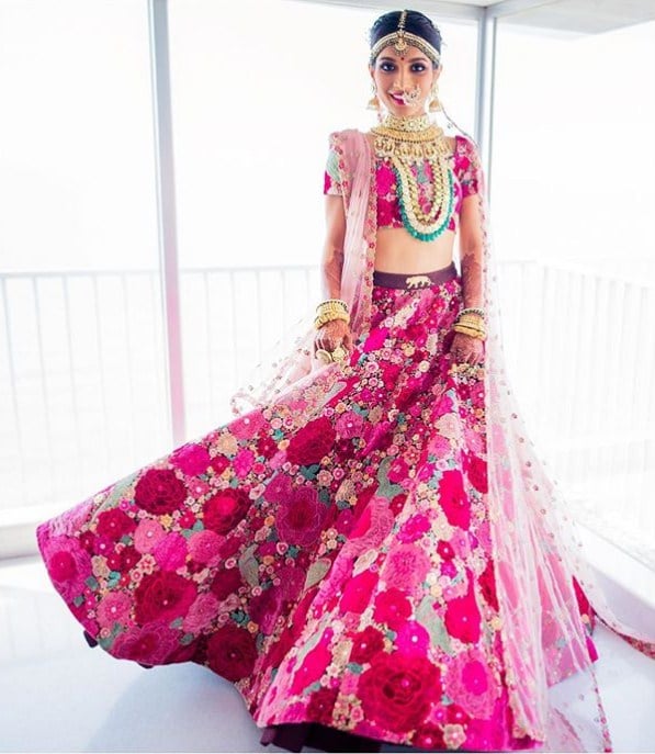 sabyasachi lehnga