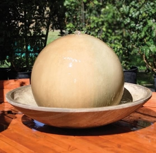 fântână în grădină formă sferică design simplu fântână în grădină cu formă sferică design simplu