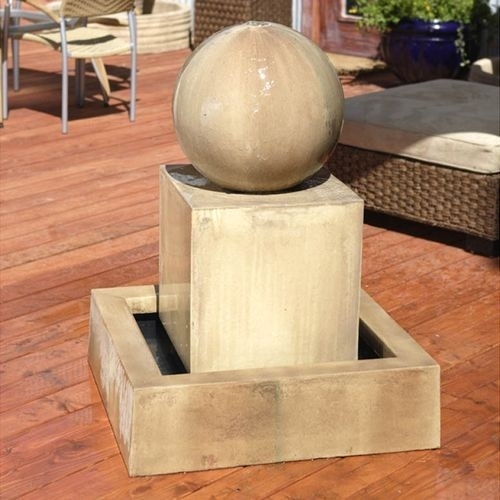 fântână grădină formă sferică design elegant grădină fântână cu formă sferică design elegant