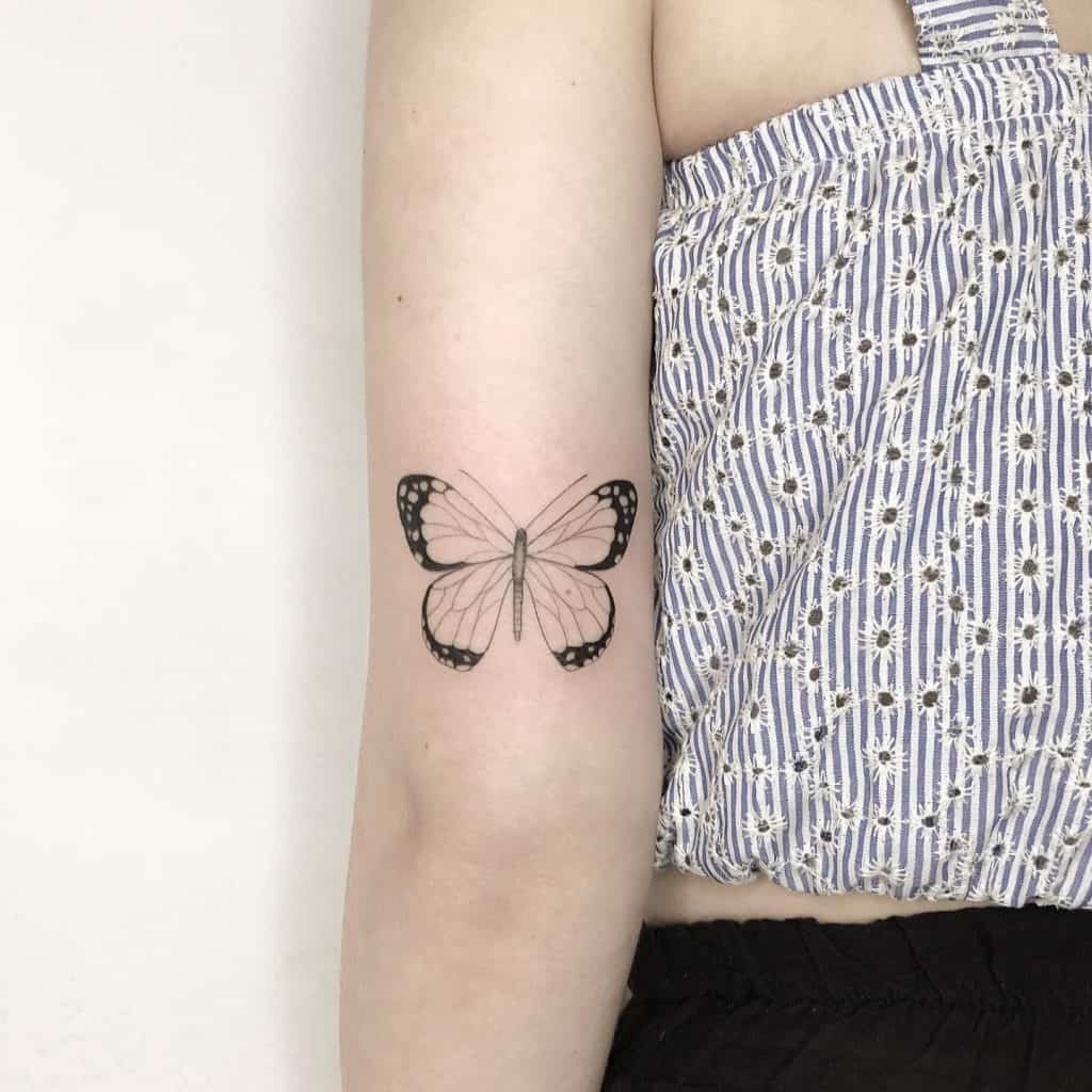 Tatouages ​​​​de papillon de la liberté 1