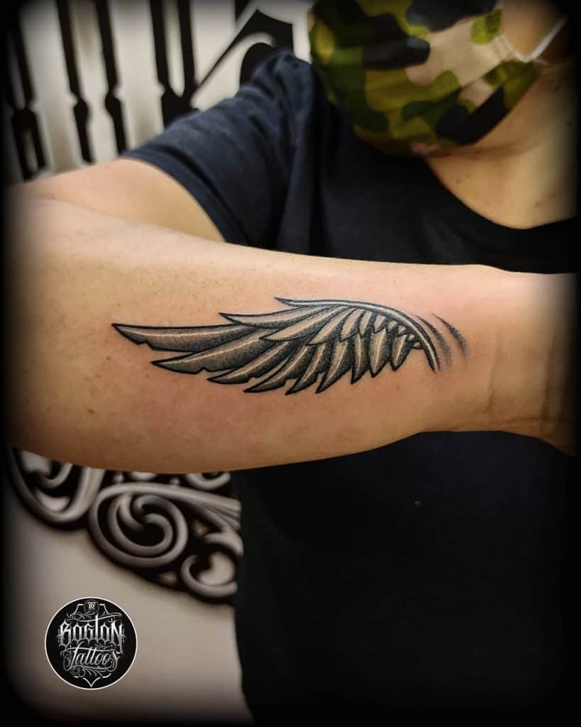 Tatouage Ailes De La Liberté 1