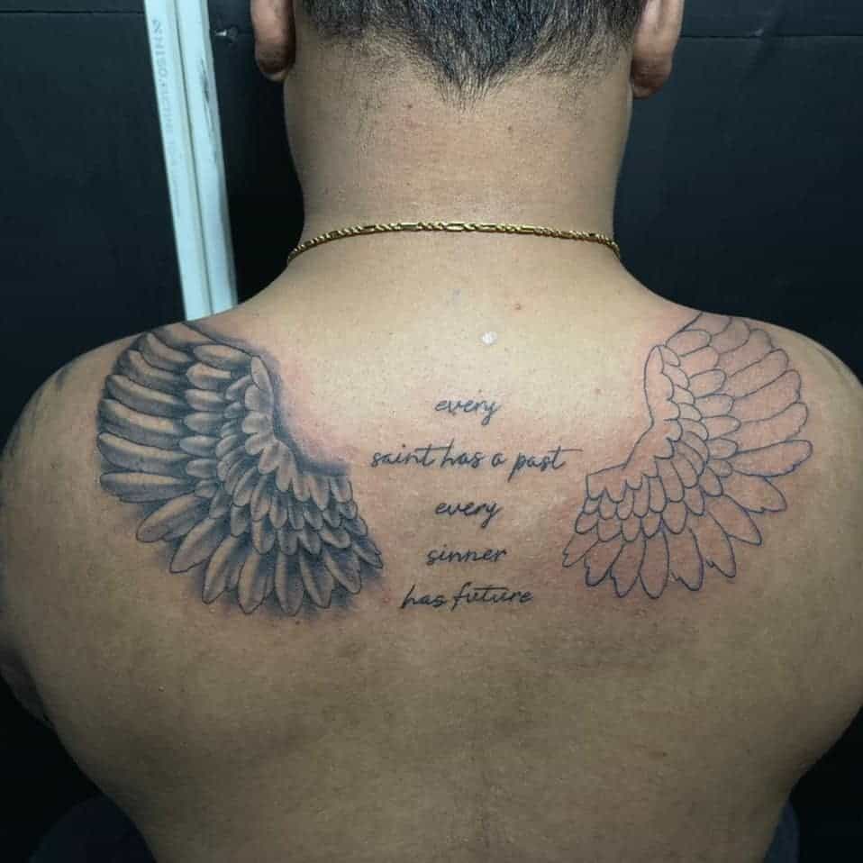 Tatouage Ailes De La Liberté 2