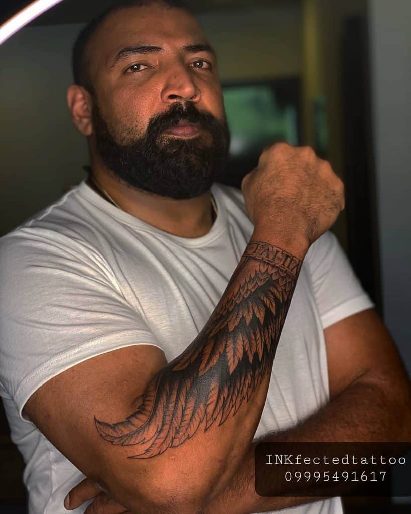 Tatouage Ailes De La Liberté 3