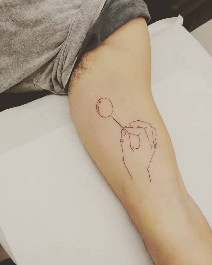 Tatouage de bulle de liberté 1