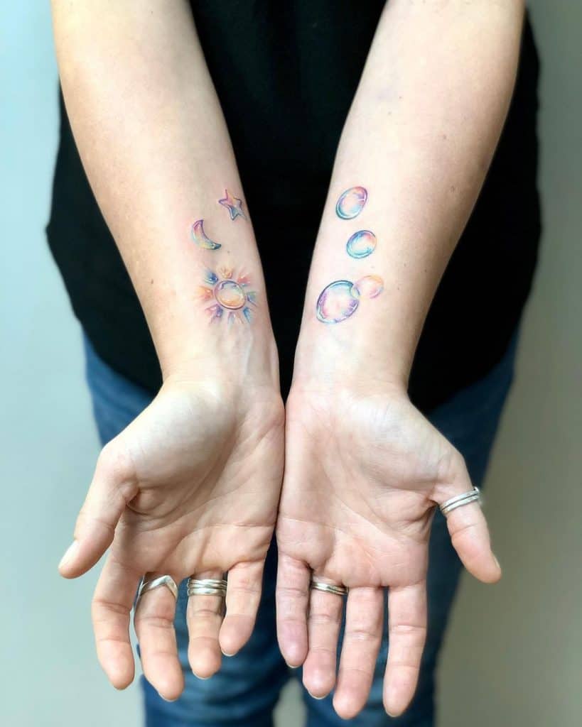 Tatouage de bulle de liberté 2