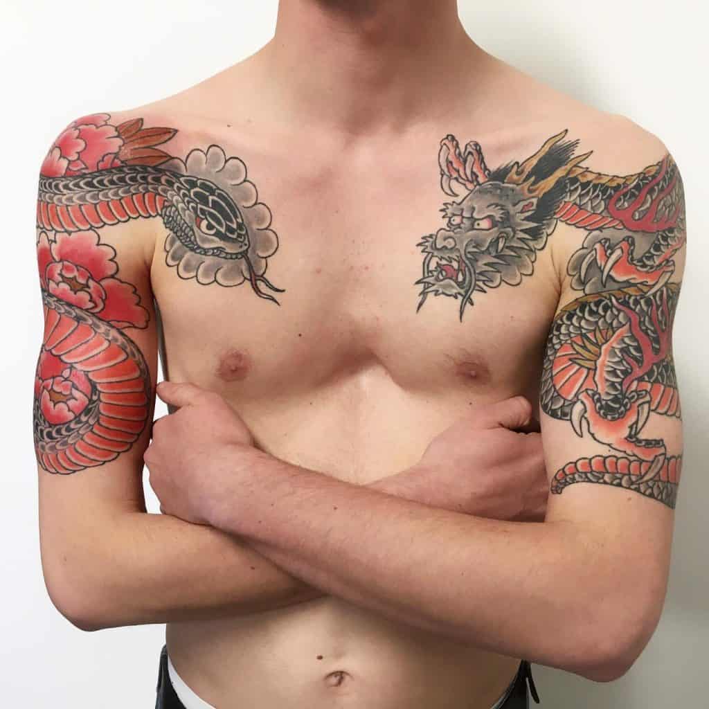 Tatouage de dragon de la liberté 1