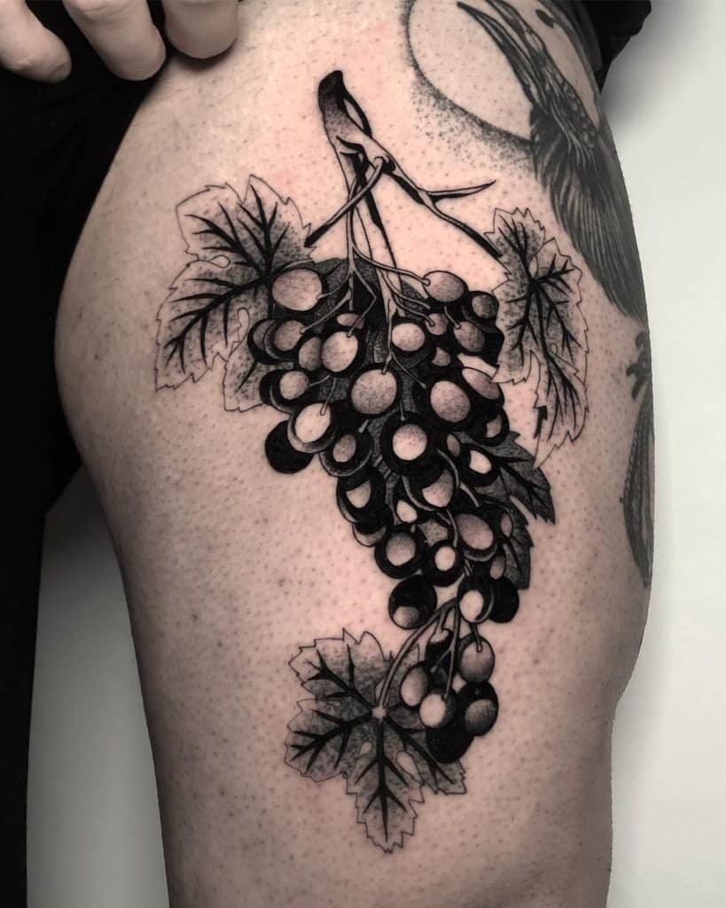 Tatouage Vigne Liberté 1