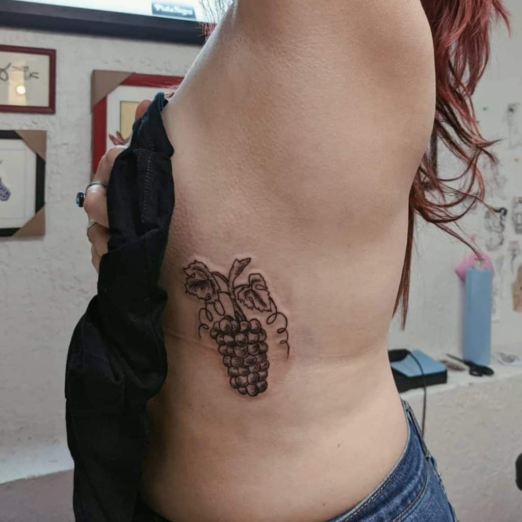 Tatouage Vigne Liberté 1