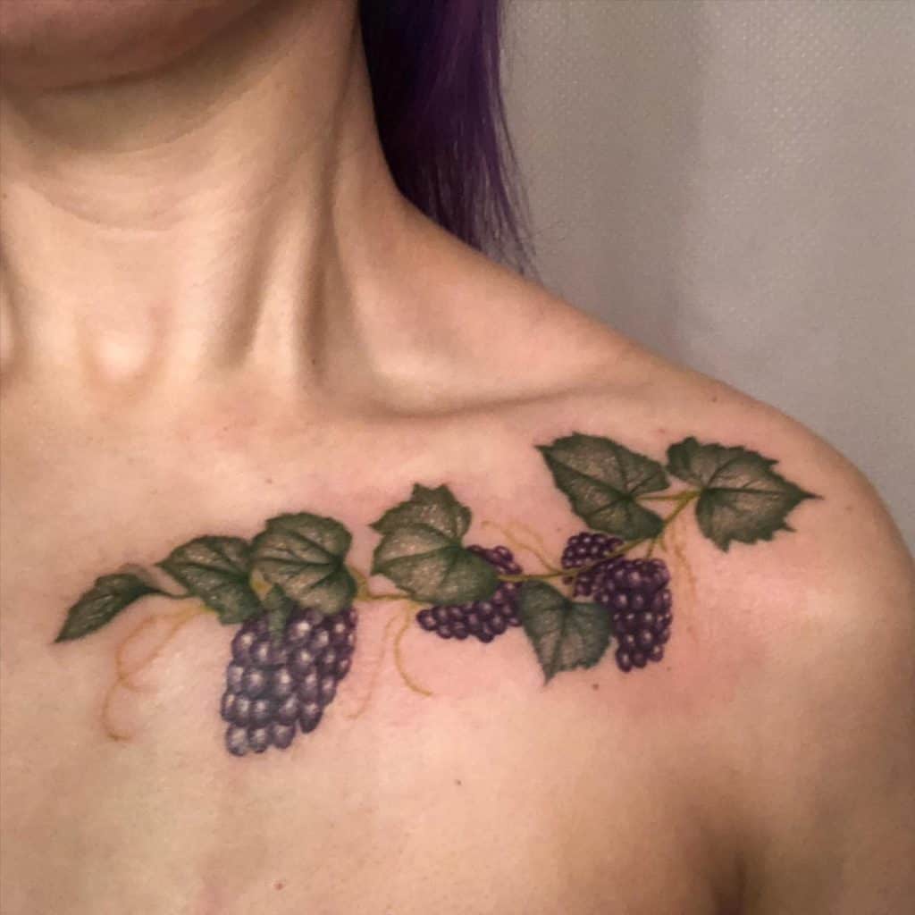 Tatouage Vigne Liberté 1