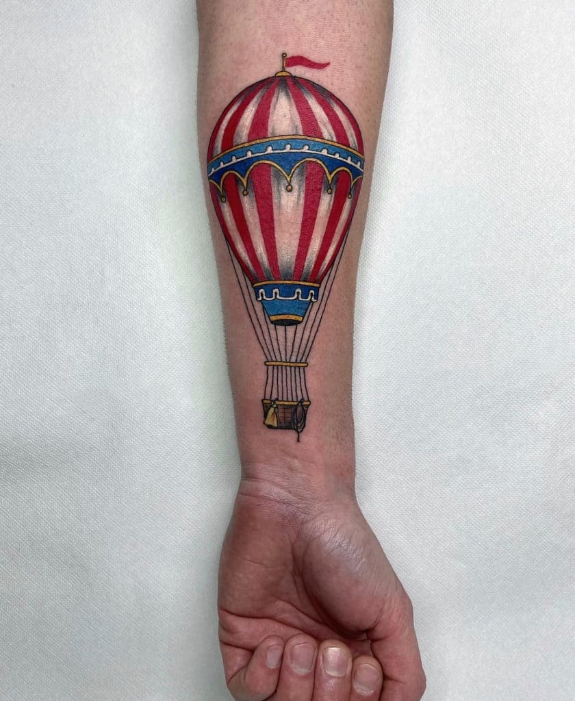 Tatouages ​​​​de montgolfière 3