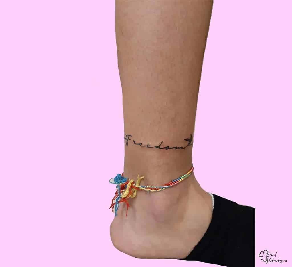 Comment trouver la bonne police pour mon tatouage de liberté 3