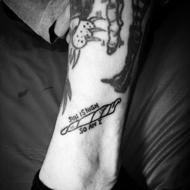 Marihuanos tatuiruotė