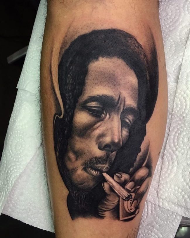 Marihuanos tatuiruotė