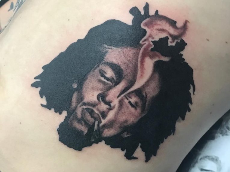 Marihuanos tatuiruotė