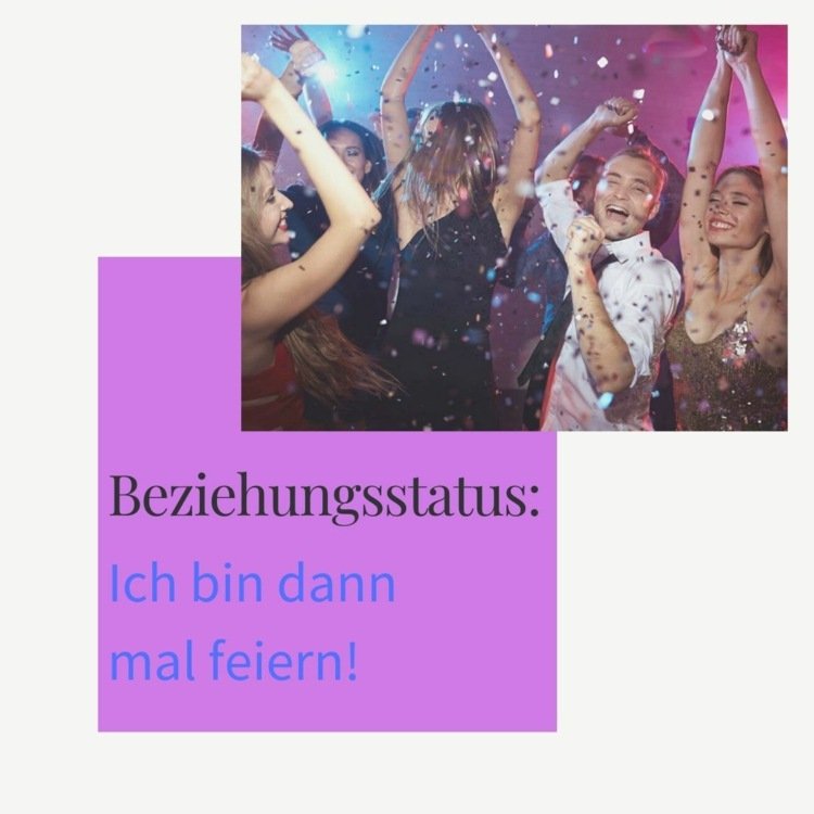 Singur fericit cu statutul de relație - mă petrec