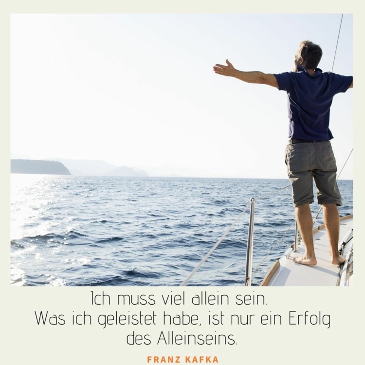 Citat din Franz Kafka - Ceea ce am realizat este un succes de a fi singur