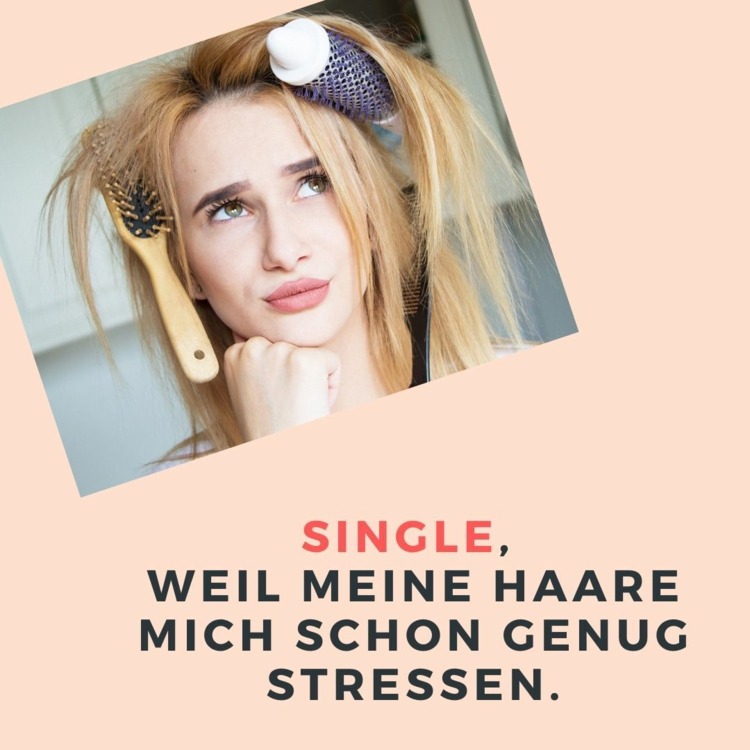 Singură zicală amuzantă - Pentru că părul meu deja mă stresează suficient