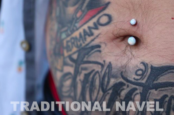 piercing plutajućeg pupka