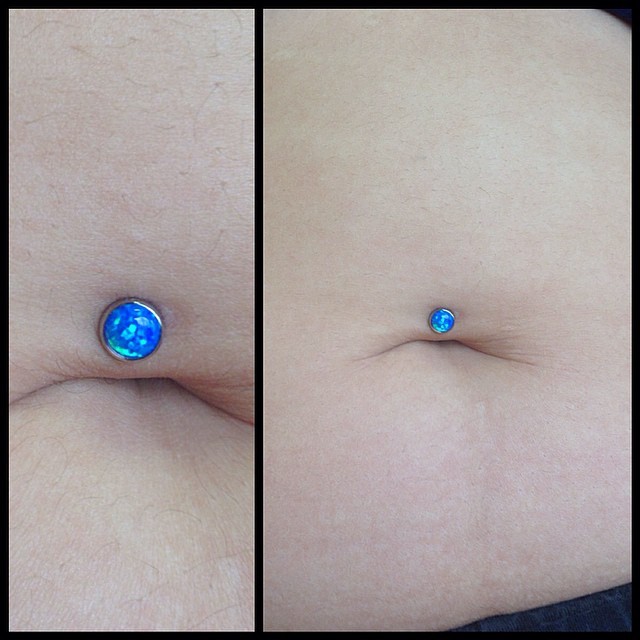 piercing plutajućeg pupka