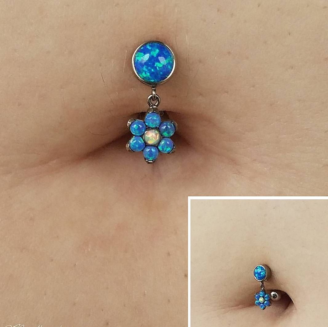 piercing plutajućeg pupka