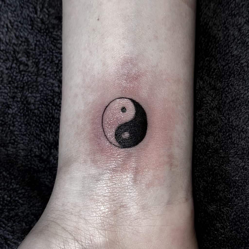 Yin Yang tetovaža s velikim značenjem 3