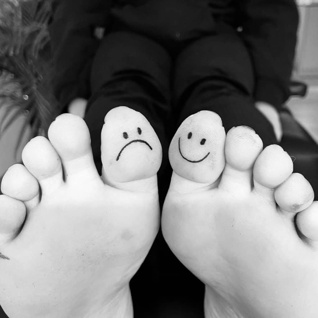 dita dei piedi tatuaggio 3