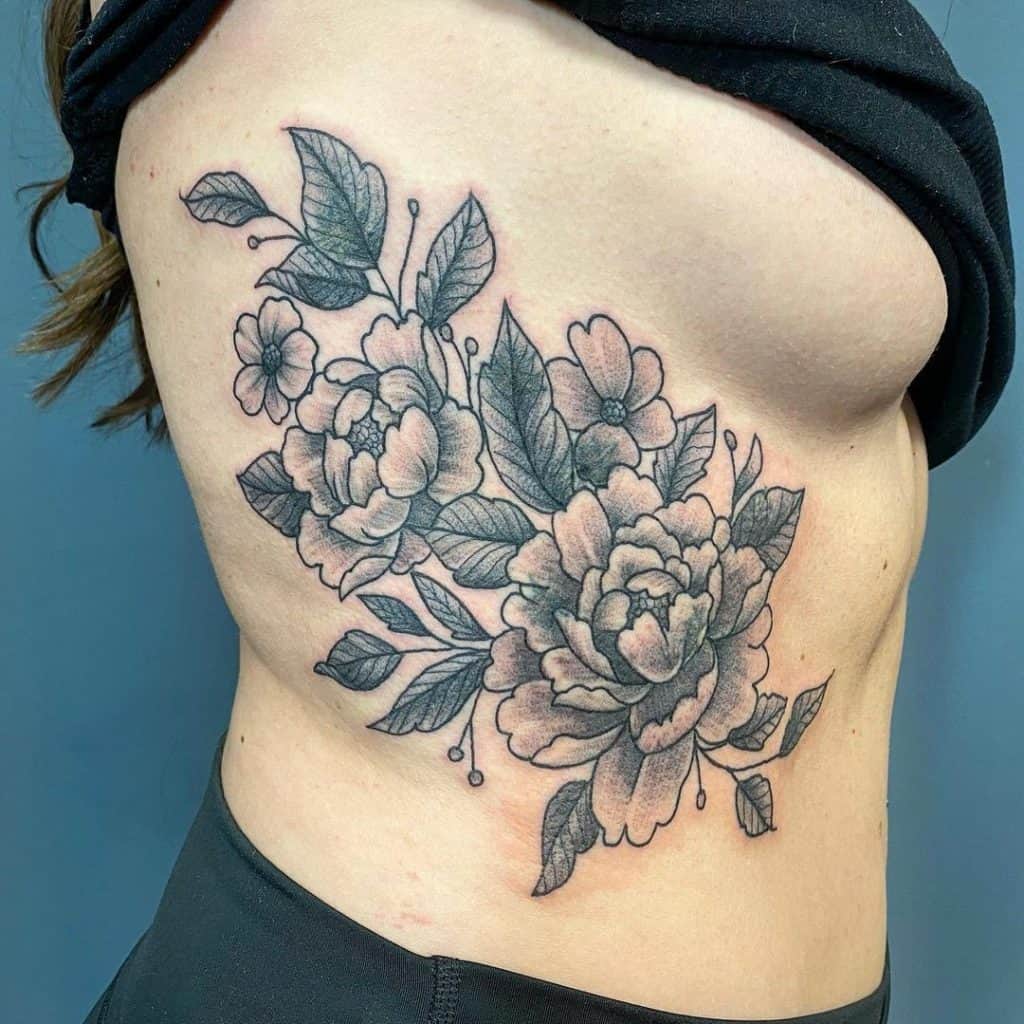 Gabbia toracica Tatoo 2 donne