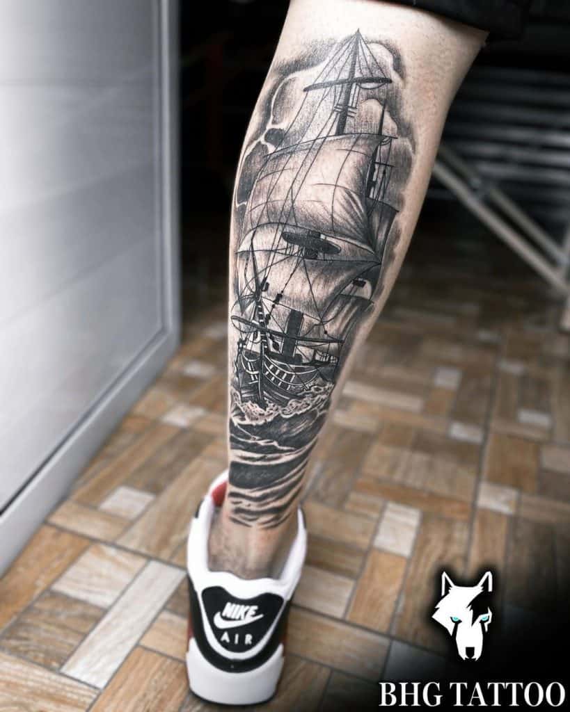 Calve Tatoo 2