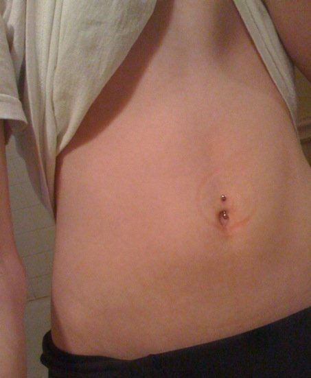 Piercing Nombril Inversé Bas