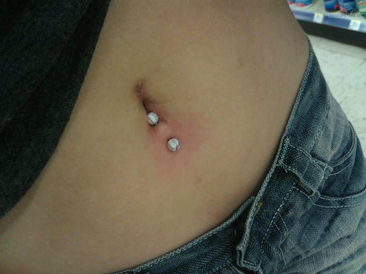 Piercing Nombril Inversé Bas