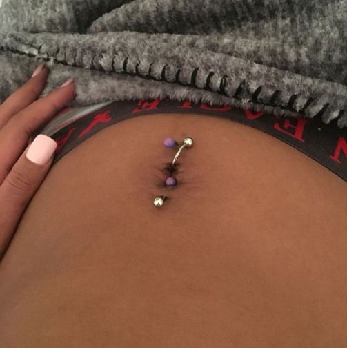 Piercing Nombril Inversé Bas