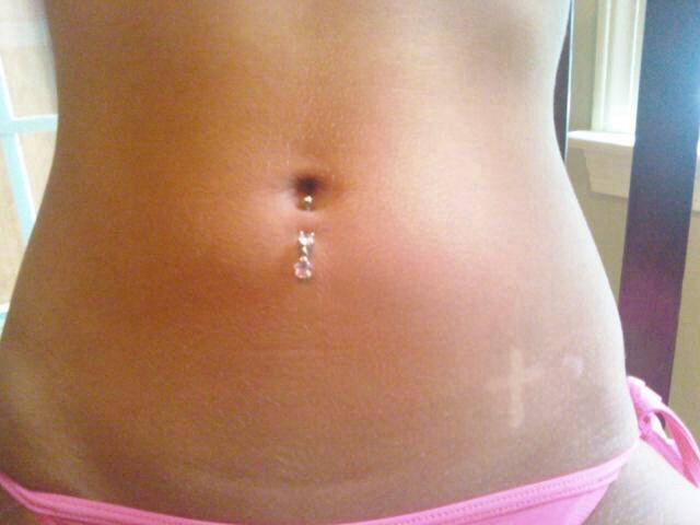 Piercing Nombril Inversé Bas