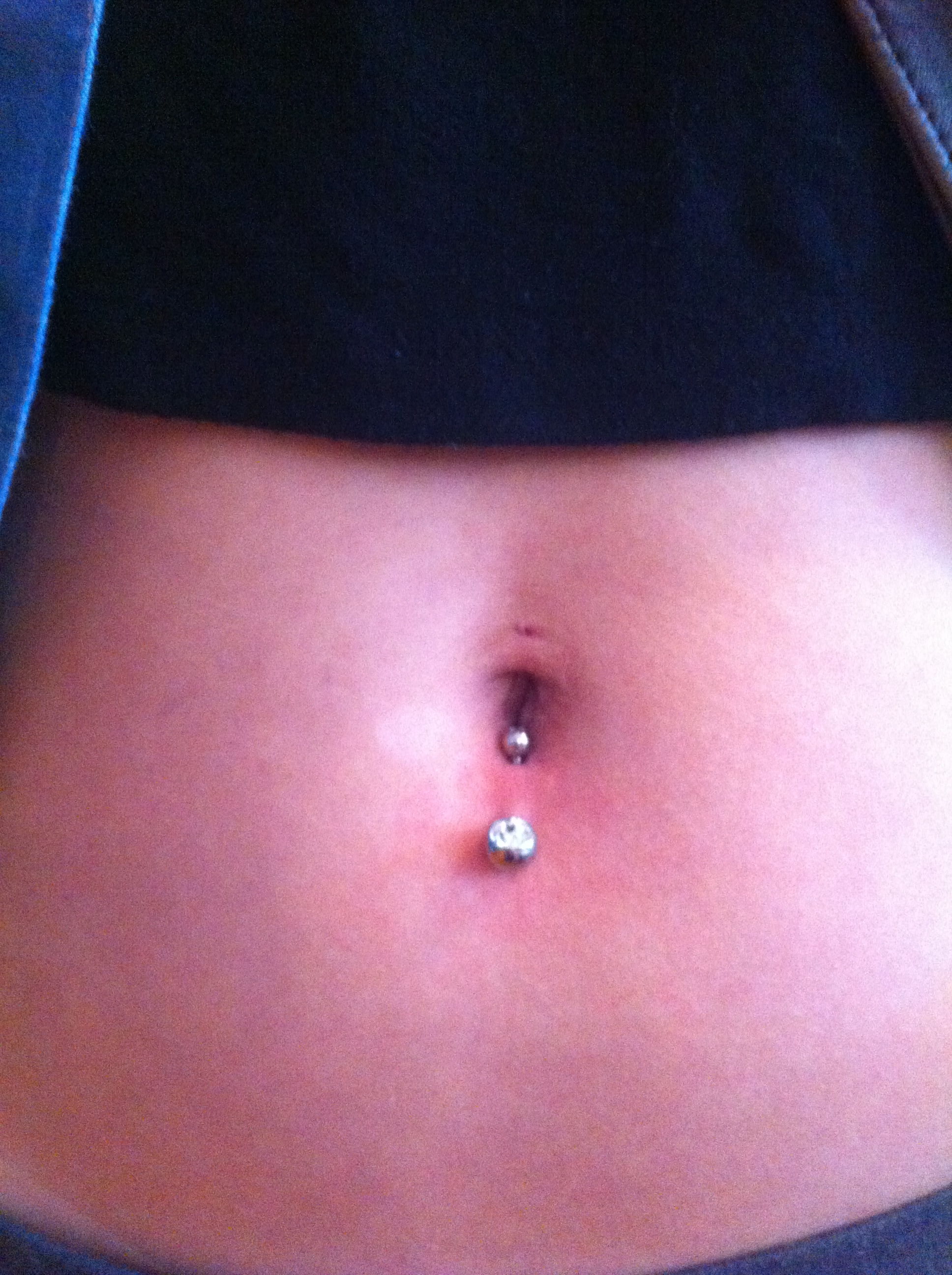 Piercing Nombril Inversé Bas