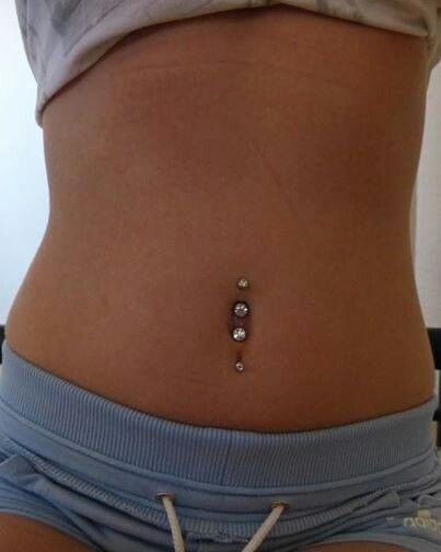 Piercing Nombril Inversé Bas