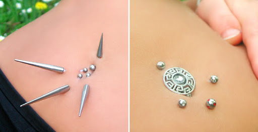 Piercing Nombril Inversé Bas