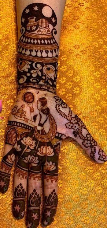 Karva Chauth Mehndi