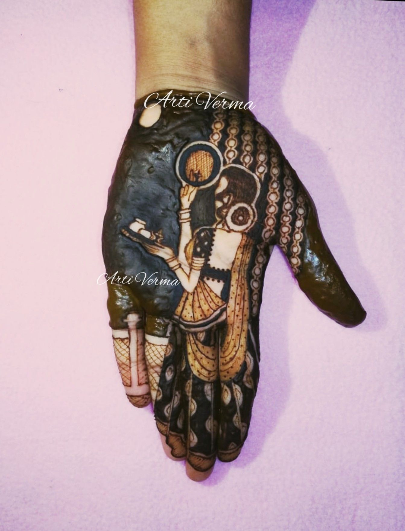 Karva Chauth Mehndi