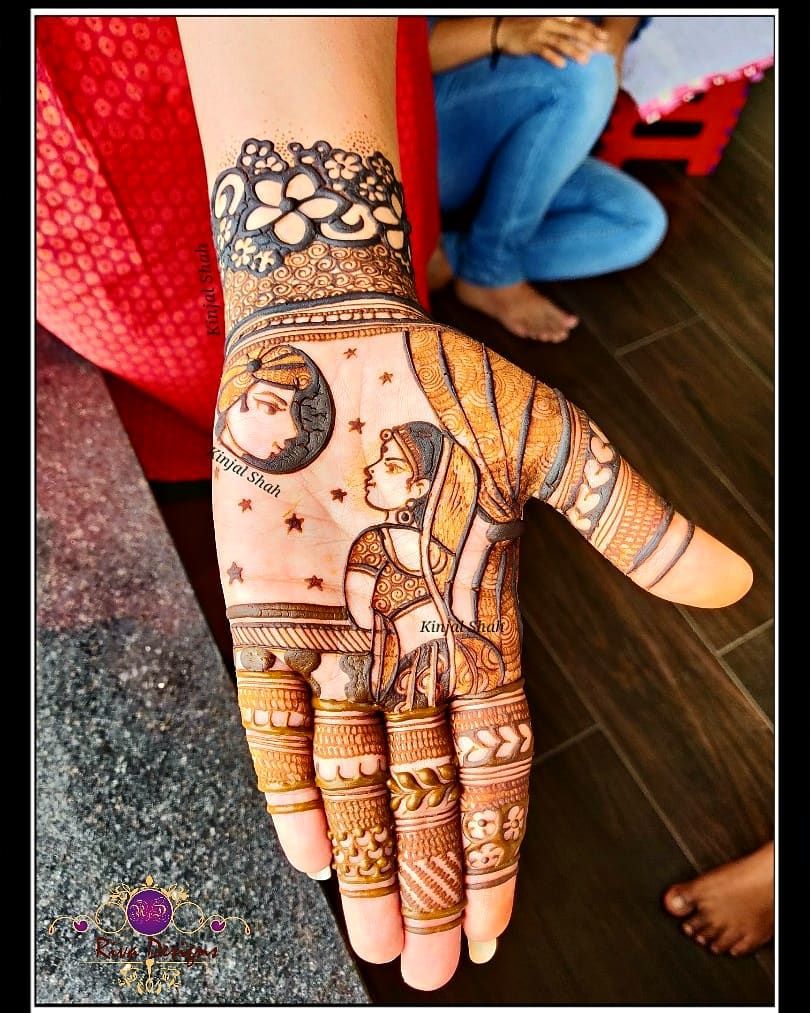 Karva Chauth Mehndi